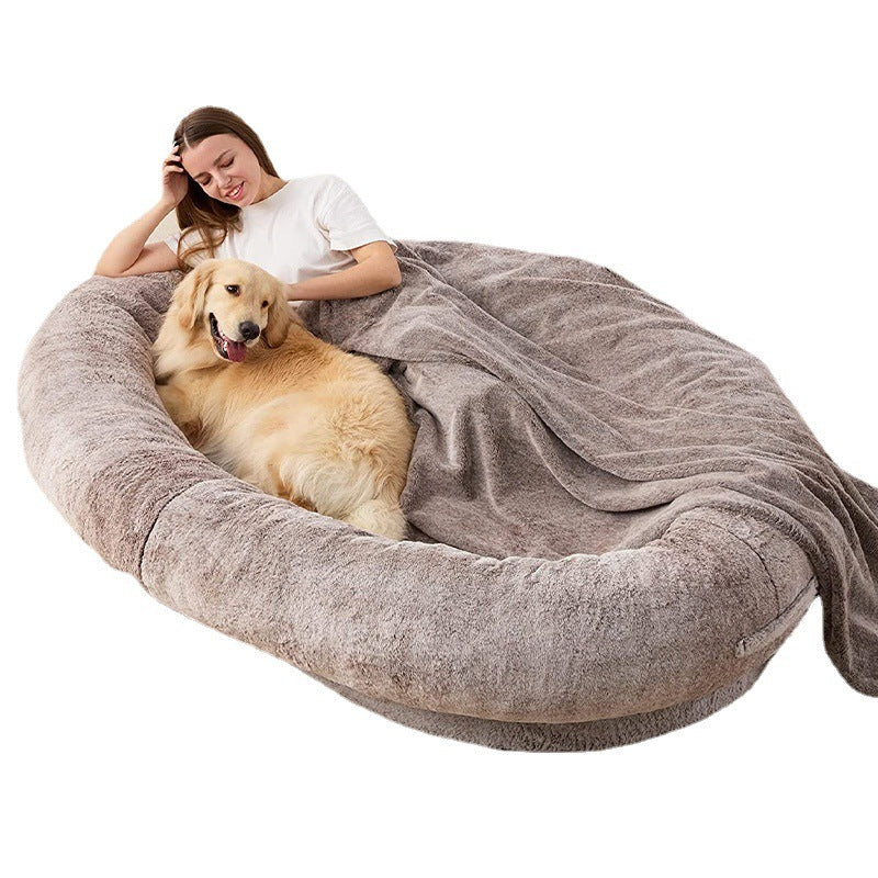 Hollywood Pet Lounger – Oversized Plush Bed