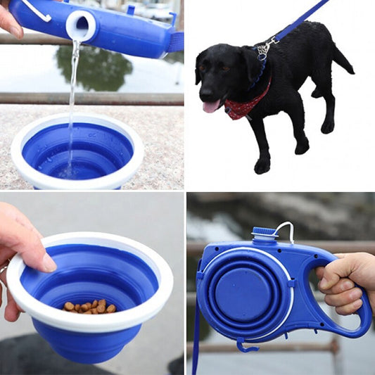 Hydrate Anywhere – Leash-Ready Pet Water Bottle with Drinking Cup