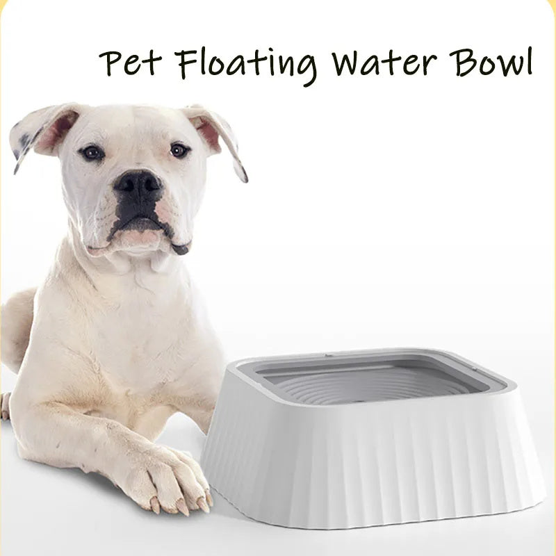 Zero‑Splash Floating Pet Bowl – Anti‑Mess Water Drinker for Dogs & Cats