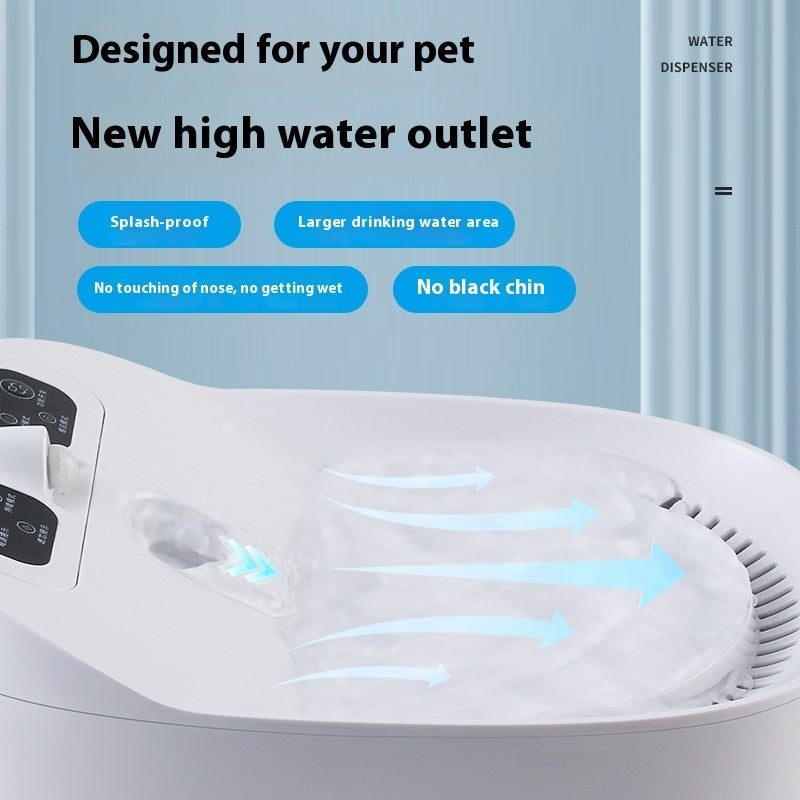Smart Detachable Pet Water Dispenser -2.5 L Large-Capacity Hydration Station