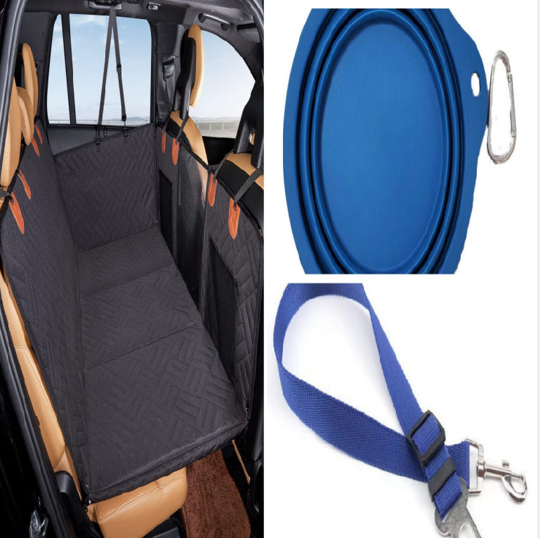 Travel-Proof Waterproof Dog Car Bed – Safe, Clean, and Cozy