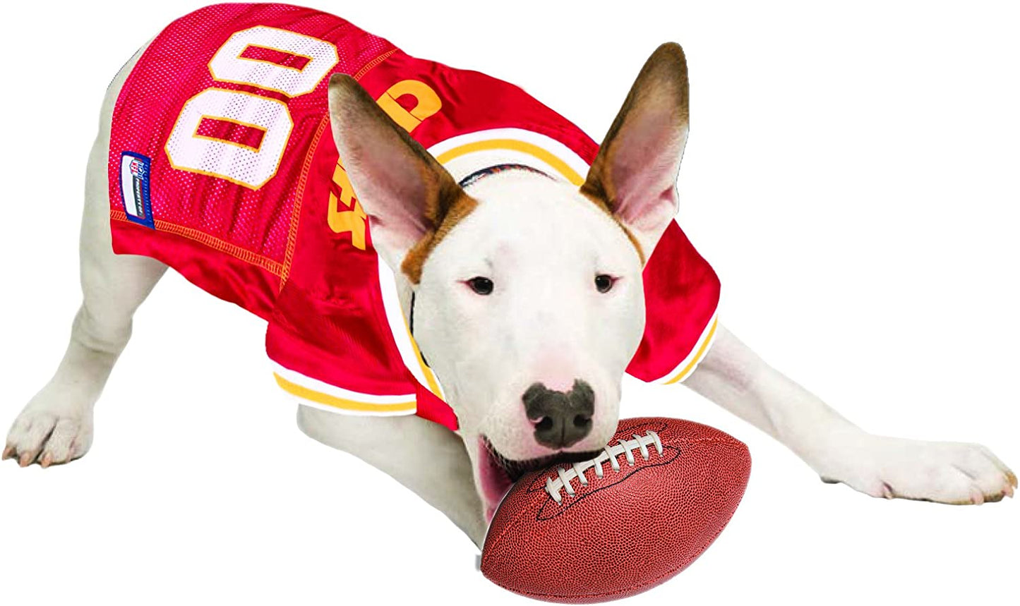 NFL Kansas City Chiefs Dog Jersey - Medium, Football Jersey Costume for Dogs