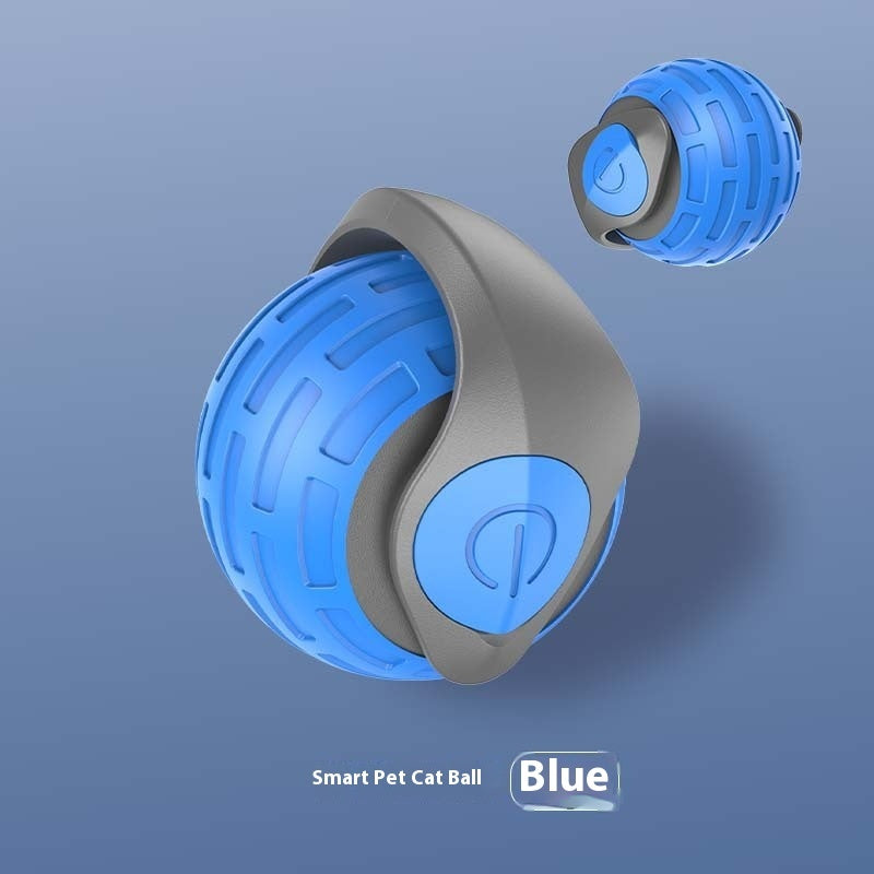 Smart Auto Rolling Ball – Interactive USB-Rechargeable Cat Toy